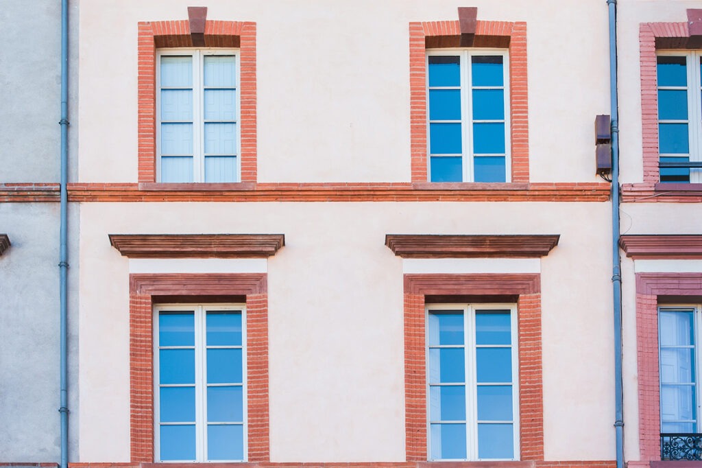 Façade cœur de ville à Albi