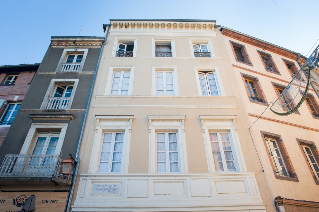 Façade cœur de ville à Albi