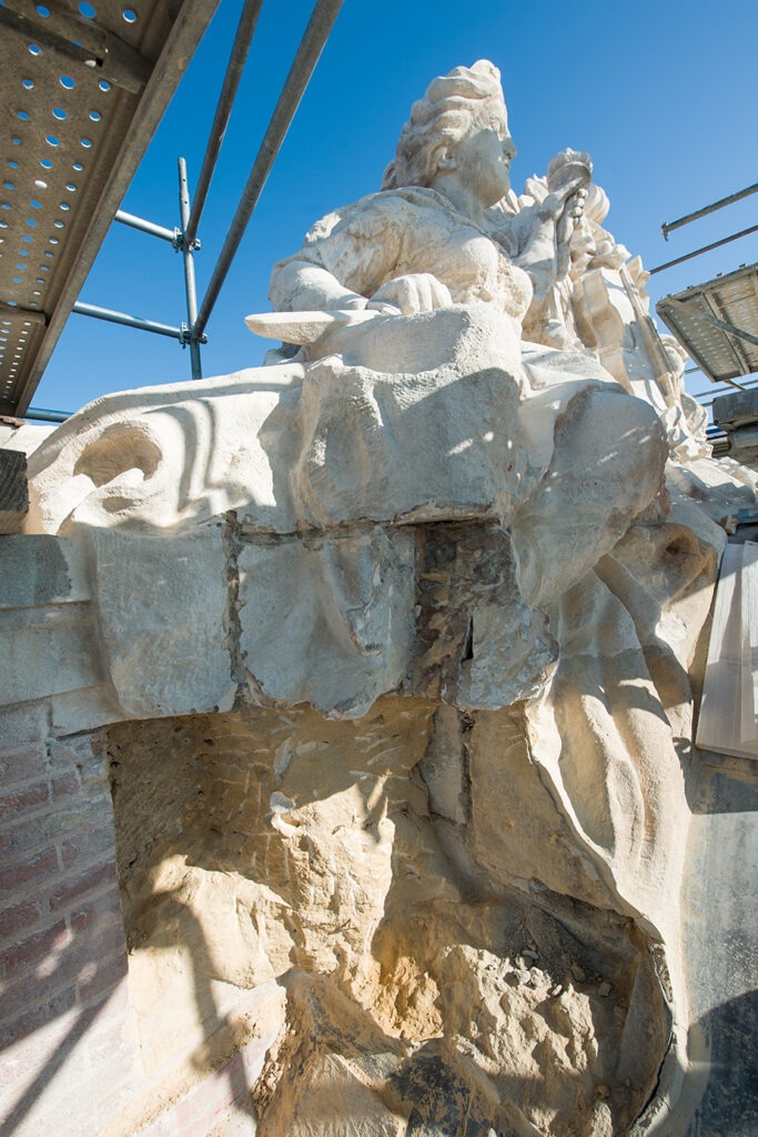 Sécurisation et restauration de la façade principale du Capitole - Toulouse,