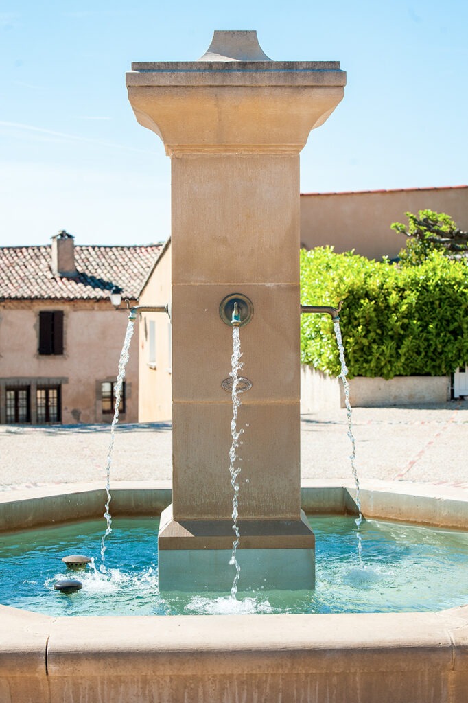 Création d'une fontaine