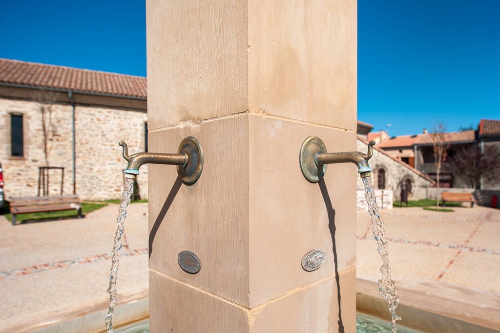 Création d'une fontaine