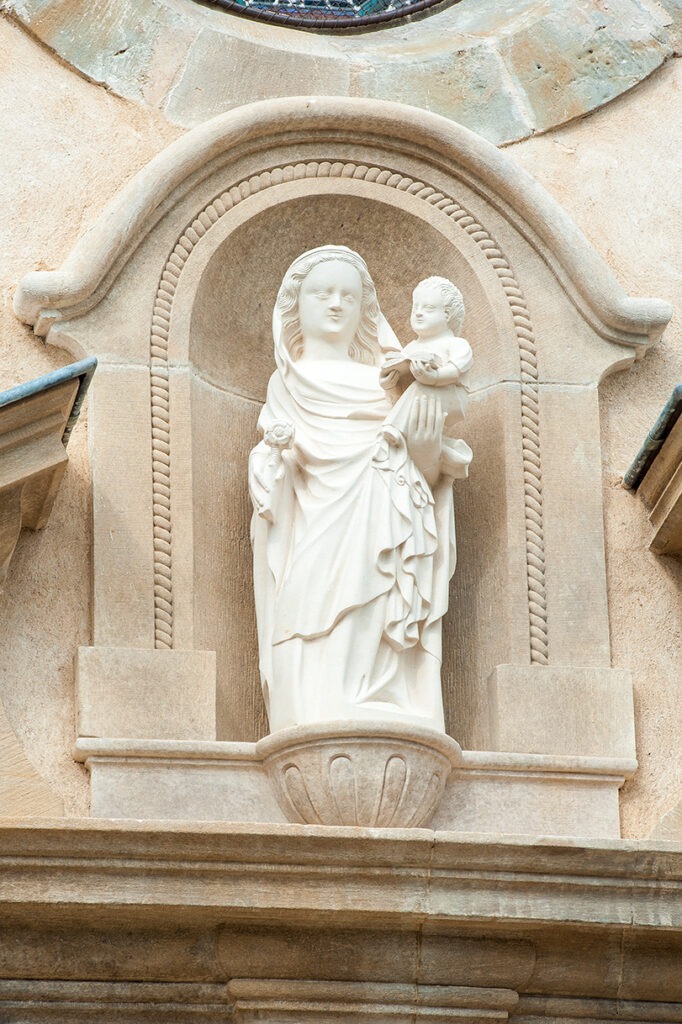 Restauration de la façade principale de la Basilique Notre-Dame du Spasme (Lot sculpture)