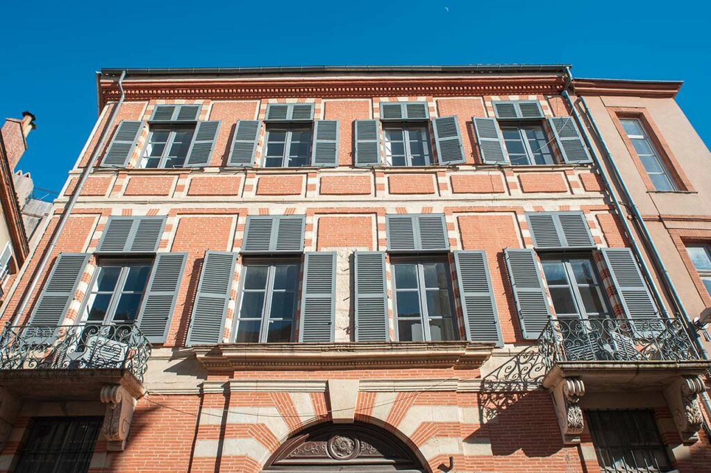 Façade cœur de ville à Toulouse