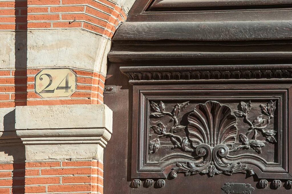 Façade cœur de ville à Toulouse