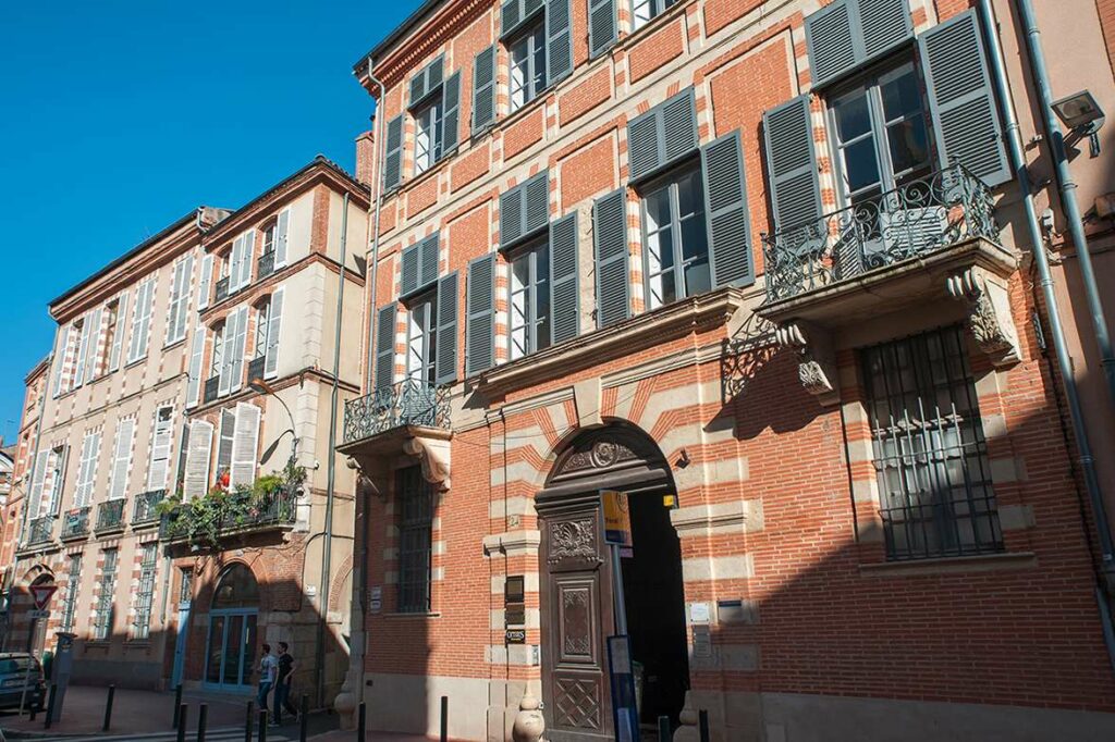 Façade cœur de ville à Toulouse