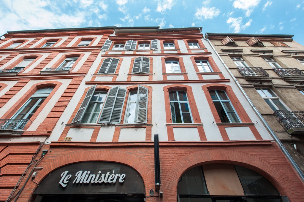 Façade cœur de ville Toulouse