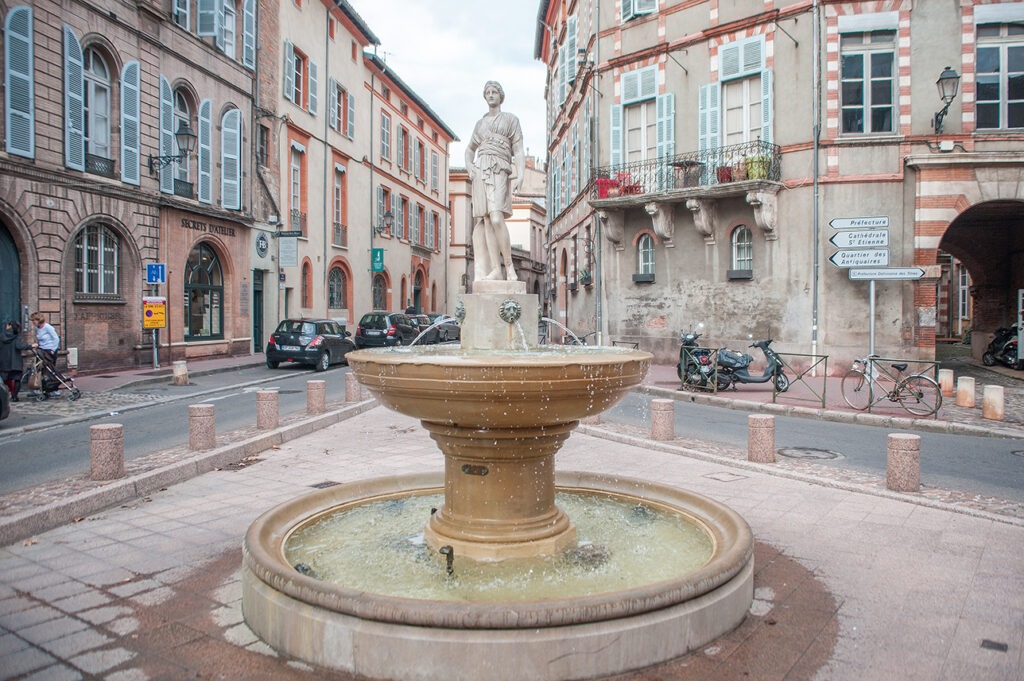 Fontaine à Toulouse